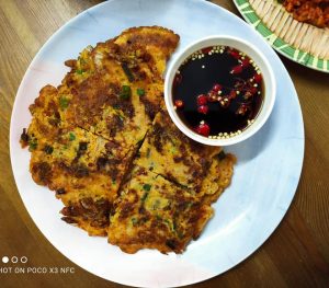 kimchi pancake